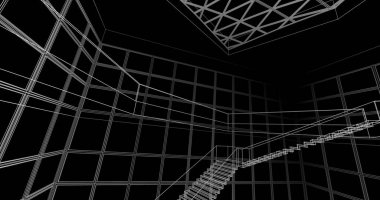 soyut mimari duvar kağıdı, dijital arkaplan