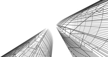 soyut mimari duvar kağıdı, dijital arkaplan