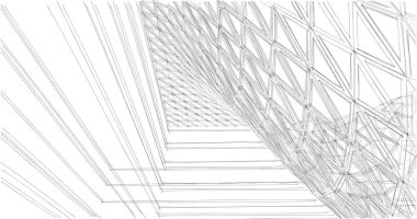 soyut mimari duvar kağıdı, dijital arkaplan