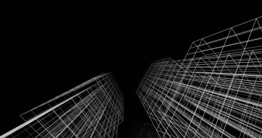 soyut mimari duvar kağıdı, dijital arkaplan