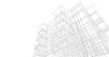 çizgili mimari duvar kağıdı, dijital arkaplan