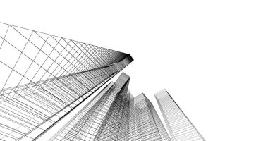 soyut mimari duvar kağıdı, dijital arkaplan