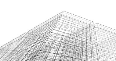 soyut mimari duvar kağıdı, dijital arkaplan