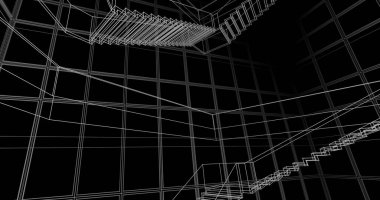 soyut mimari duvar kağıdı, dijital arkaplan