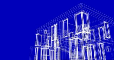 çizgili mimari duvar kağıdı, dijital arkaplan