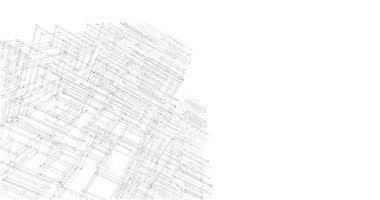 soyut mimari duvar kağıdı, dijital arkaplan