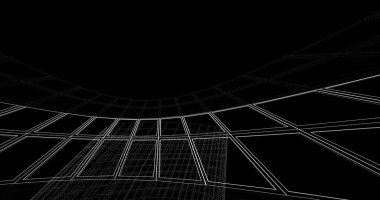 soyut mimari duvar kağıdı, dijital arkaplan