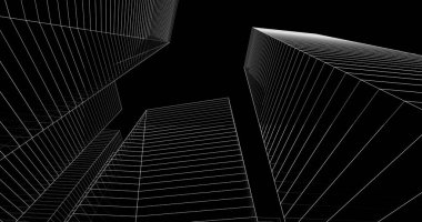 soyut mimari duvar kağıdı, dijital arkaplan