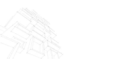 soyut mimari duvar kağıdı, dijital arkaplan