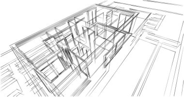 soyut mimari duvar kağıdı, dijital arkaplan