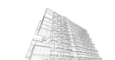 soyut mimari duvar kağıdı, dijital arkaplan