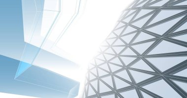 soyut mimari duvar kağıdı, dijital arkaplan