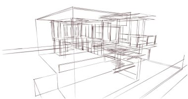 soyut mimari duvar kağıdı, dijital arkaplan