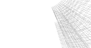 soyut mimari duvar kağıdı, dijital arkaplan