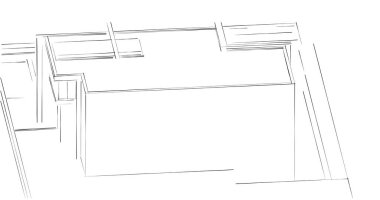 soyut mimari duvar kağıdı, dijital arkaplan