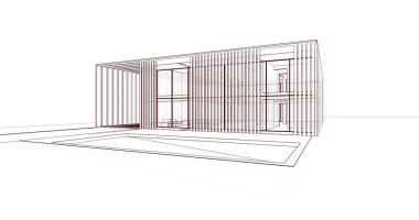 çizgili mimari duvar kağıdı, dijital arkaplan