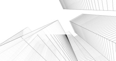 soyut mimari duvar kağıdı, dijital arkaplan