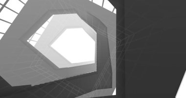 soyut mimari duvar kağıdı, dijital arkaplan