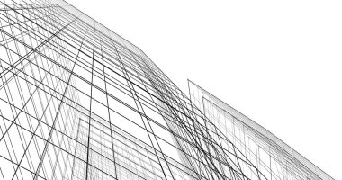 soyut mimari duvar kağıdı, dijital arkaplan