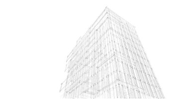 soyut mimari duvar kağıdı, dijital arkaplan