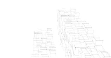 soyut mimari duvar kağıdı, dijital arkaplan