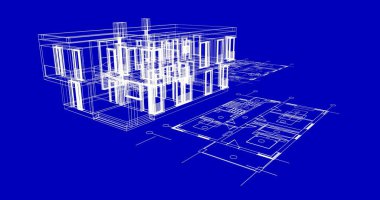 çizgili mimari duvar kağıdı, dijital arkaplan