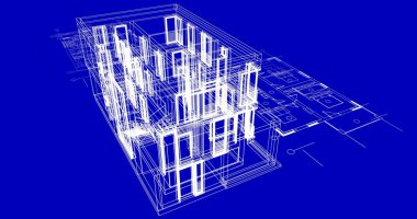 çizgili mimari duvar kağıdı, dijital arkaplan