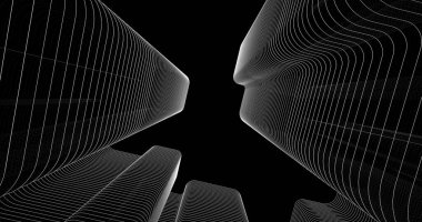 soyut mimari duvar kağıdı, dijital arkaplan