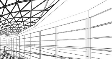 soyut mimari duvar kağıdı, dijital arkaplan