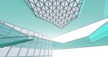 soyut mimari duvar kağıdı, dijital arkaplan