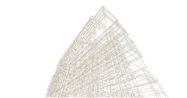 soyut mimari duvar kağıdı, dijital arkaplan