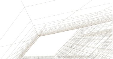 soyut mimari duvar kağıdı, dijital arkaplan