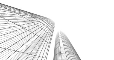 soyut mimari duvar kağıdı, dijital arkaplan