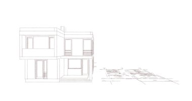 çizgili mimari duvar kağıdı, dijital arkaplan