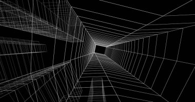 soyut mimari duvar kağıdı, dijital arkaplan