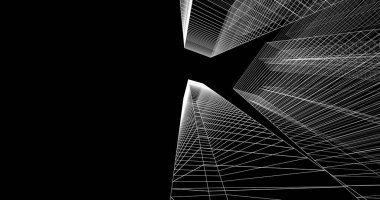 soyut mimari duvar kağıdı, dijital arkaplan