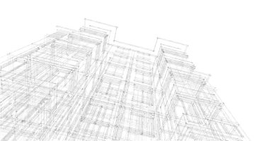 soyut mimari duvar kağıdı, dijital arkaplan