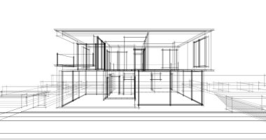 soyut mimari duvar kağıdı, dijital arkaplan