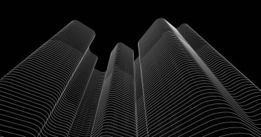 soyut mimari duvar kağıdı, dijital arkaplan