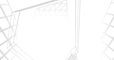 soyut mimari duvar kağıdı, dijital arkaplan