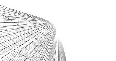 soyut mimari duvar kağıdı, dijital arkaplan