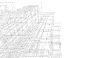 soyut mimari duvar kağıdı, dijital arkaplan