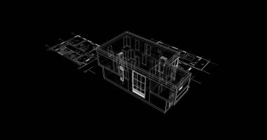 çizgili mimari duvar kağıdı, dijital arkaplan