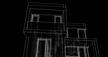 çizgili mimari duvar kağıdı, dijital arkaplan