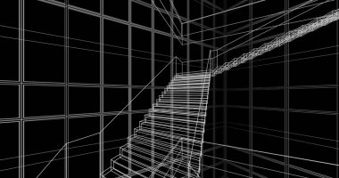 soyut mimari duvar kağıdı, dijital arkaplan