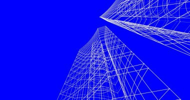 soyut mimari duvar kağıdı, dijital arkaplan