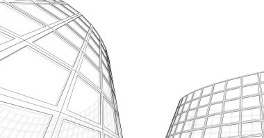 soyut mimari duvar kağıdı, dijital arkaplan