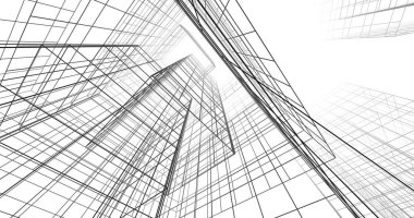 soyut mimari duvar kağıdı, dijital arkaplan