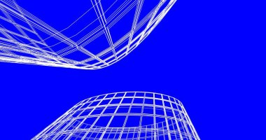 soyut mimari duvar kağıdı, dijital arkaplan