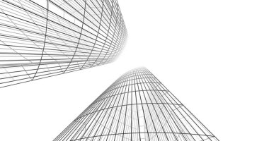 soyut mimari duvar kağıdı, dijital arkaplan